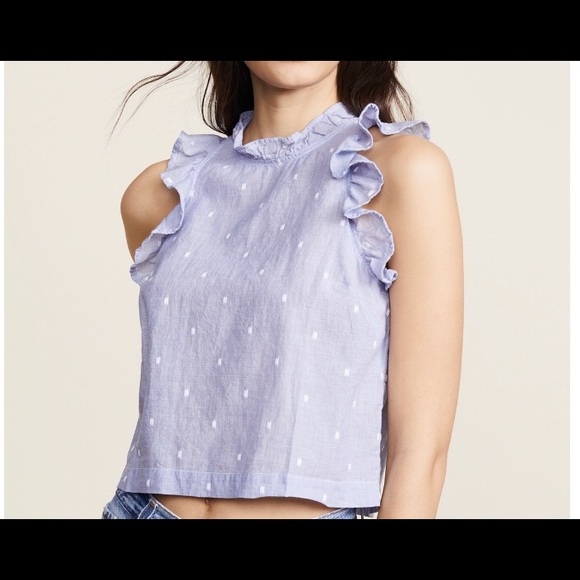 Bella Dahl Tops - Bella Dahl Ruffle sleeve blouse